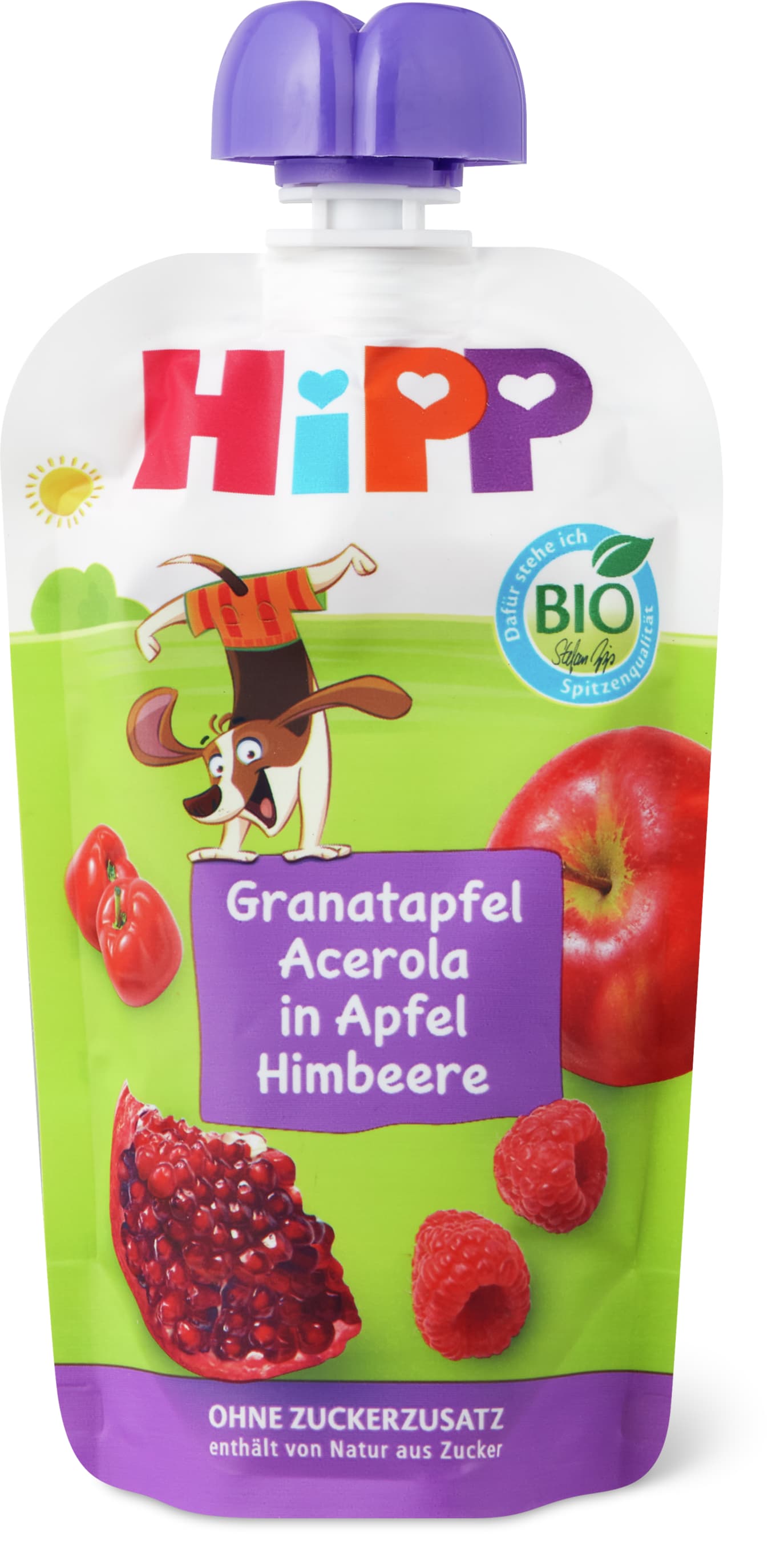 Hipp Bustina morbida melograno, acerola, mela e lampone 100g